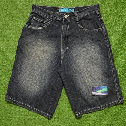Vintage Wckd Enim Jorts