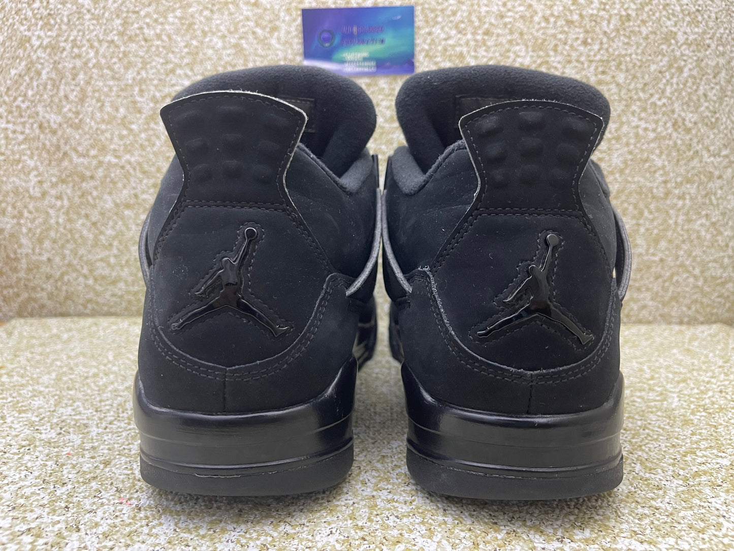 Jordan 4 Black Cat 10.5 Men/12 Women “Preowned”