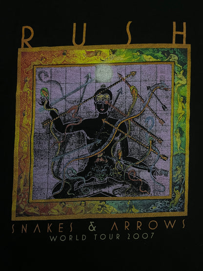 Rush snakes & arrows 2007 tour tee