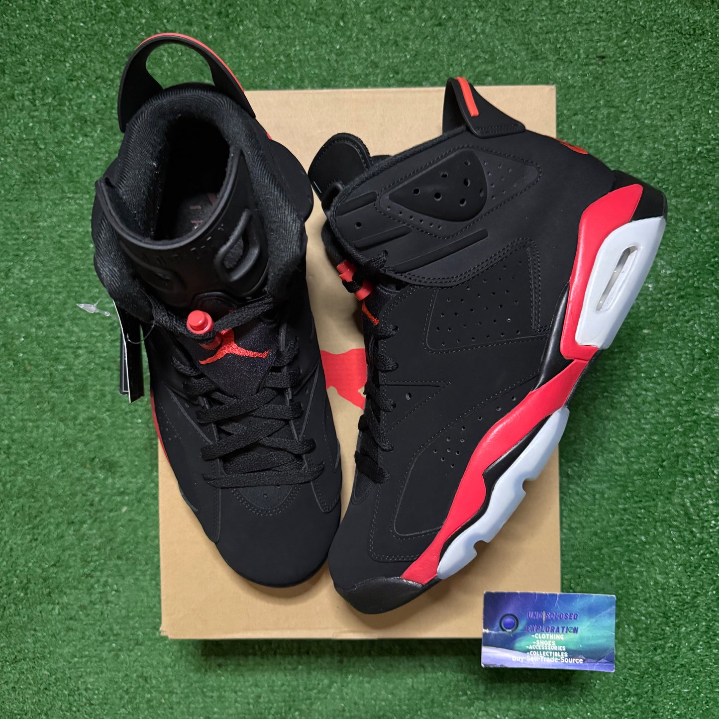 Jordan 6 Infrared Salesman 11 Men “Preowned”