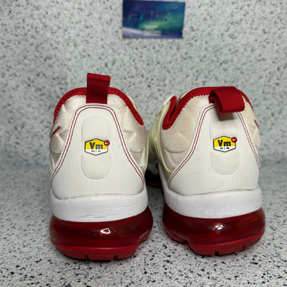 Nike Vapor Max White University Red 9.5 Men/11 Women “Preowned”