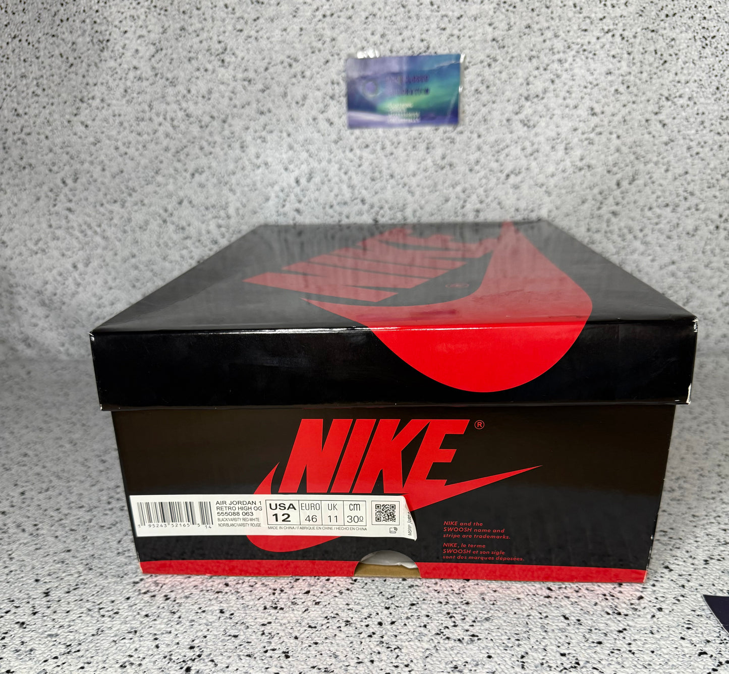 Jordan 1 Patent Bred
