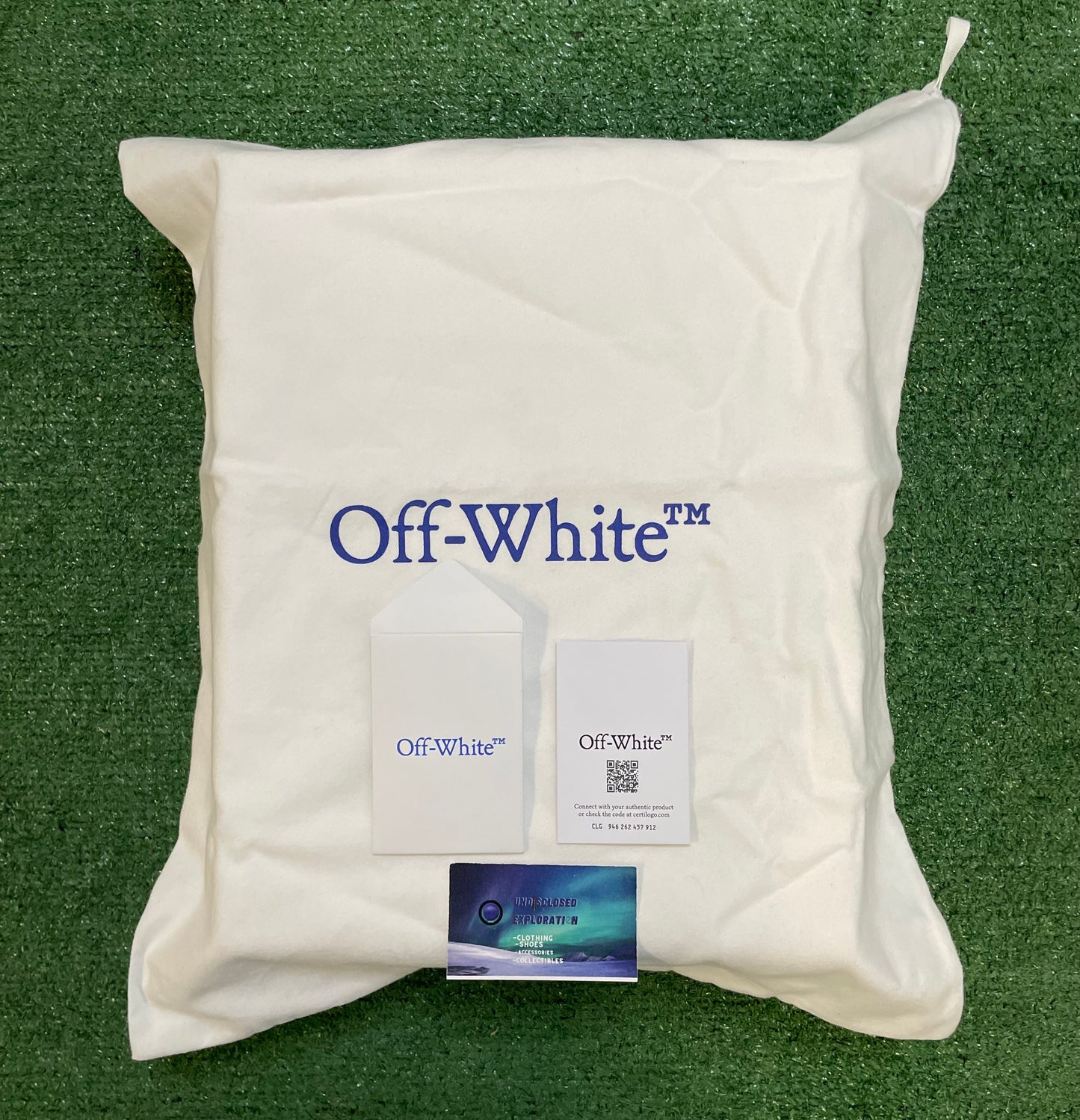 Off White be right back transparent grey size 9men/10.5women(EU 42)