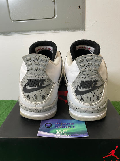 Jordan 4 white Cement 2016 size 10.5men/12women