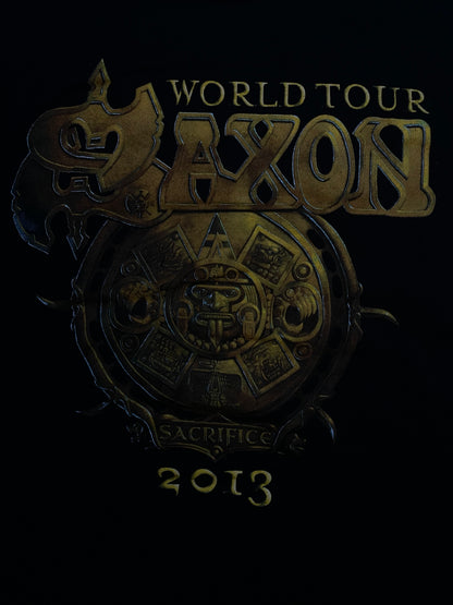 SAXON 2013 Concert World Tour tee