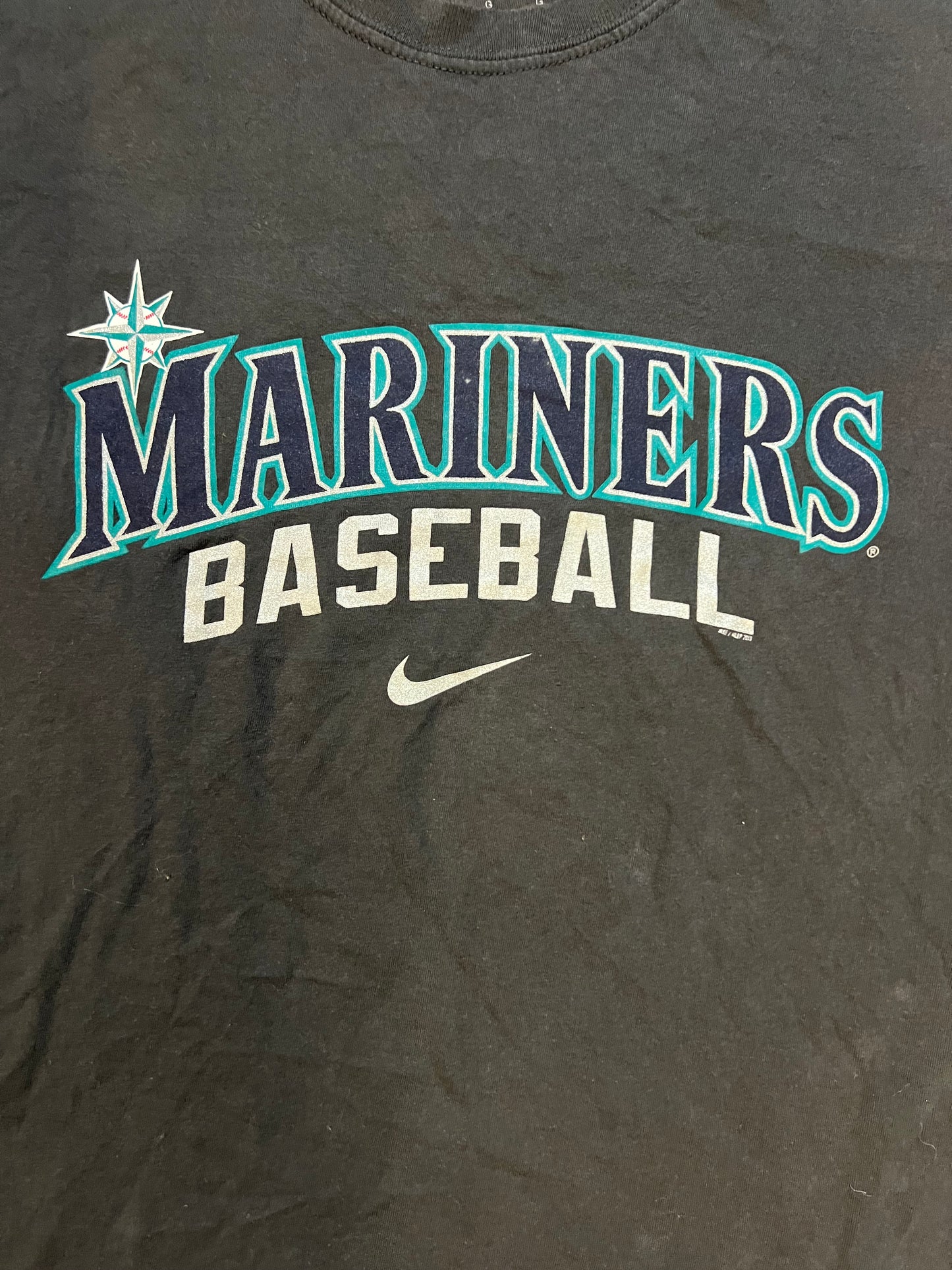 Seattle Mariners Nike baseball grey tee