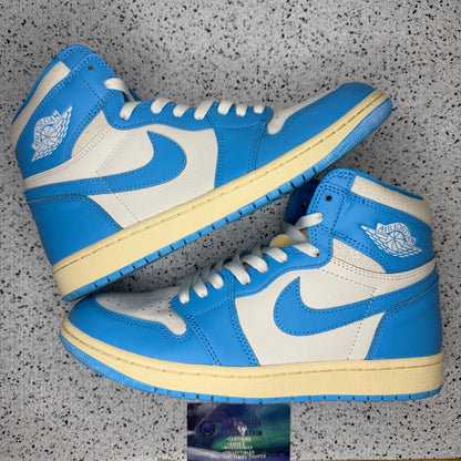 Jordan 1 UNC Reimagined 9 Men “Preowned”