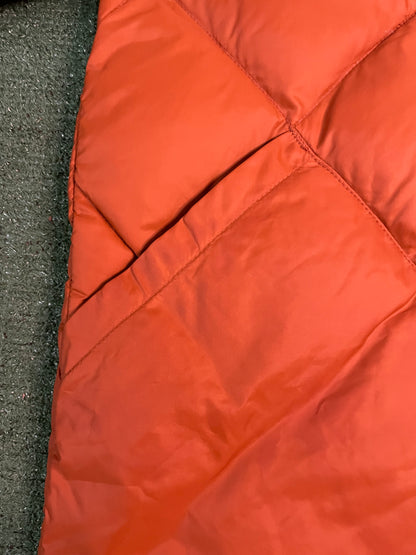 Vintage Eddie Bauer quilted orange jacket