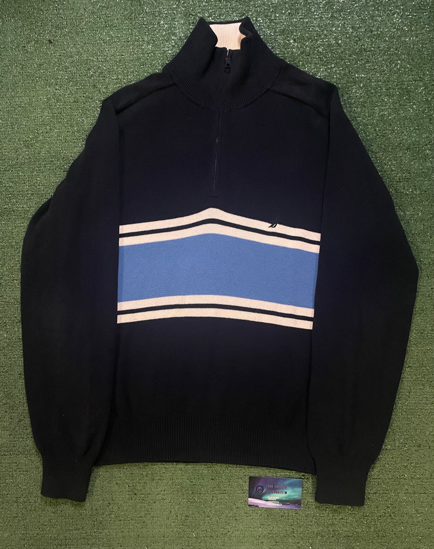 Vintage Nautica quarter zip