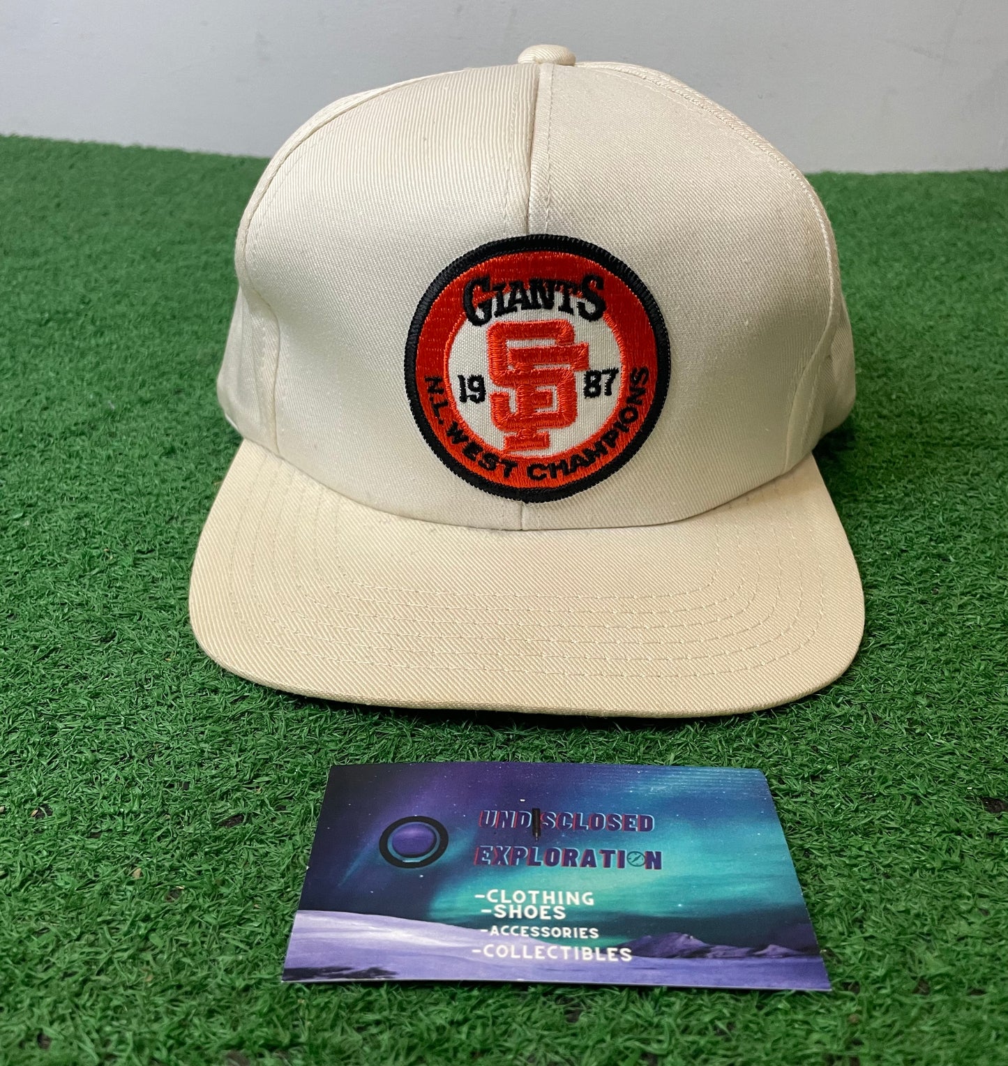 Vintage 1980s San Francisco Giants west champions hat