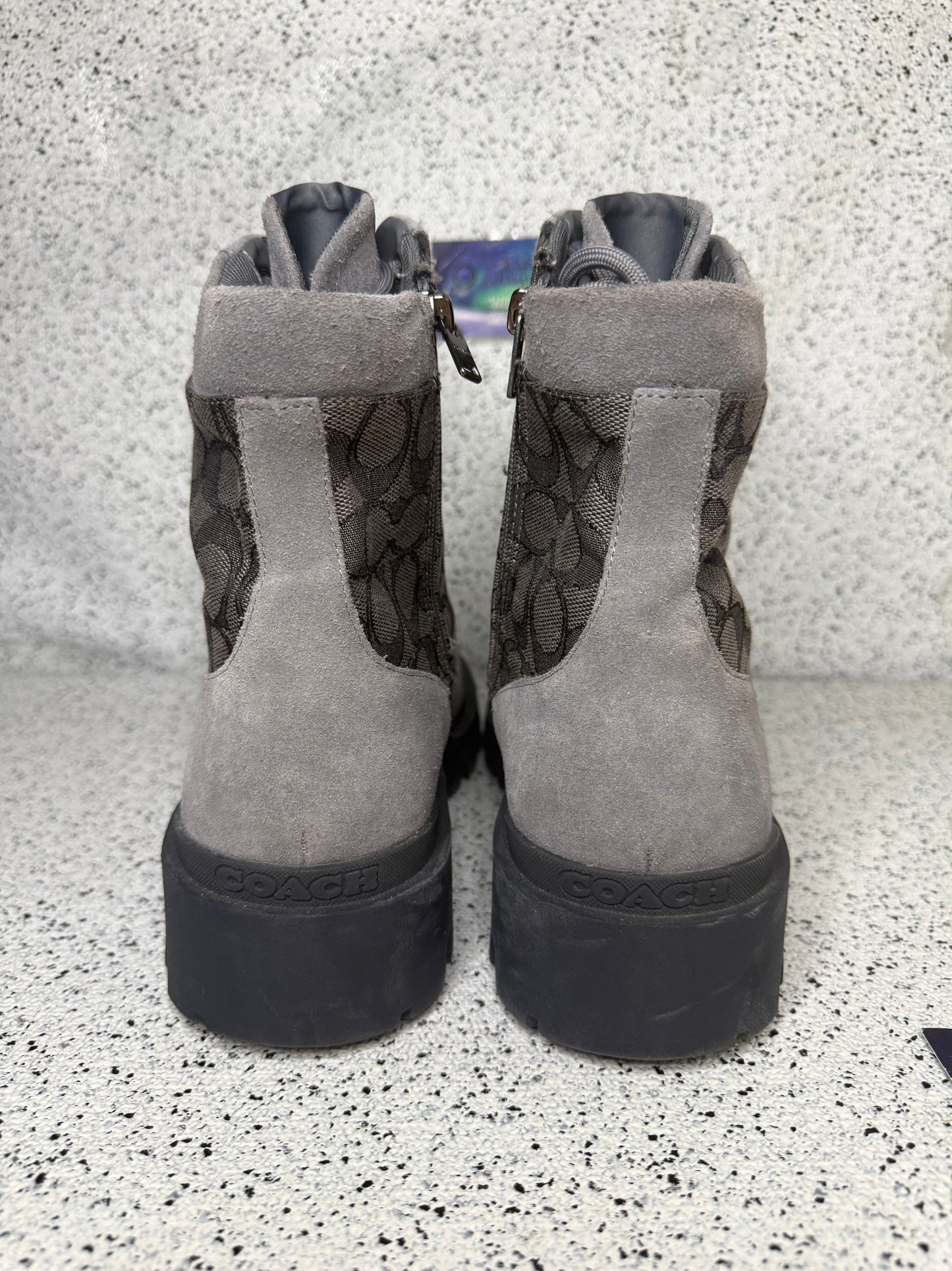 Coach Citysole Combat Boots 10men/11.5 Women “Preowned”