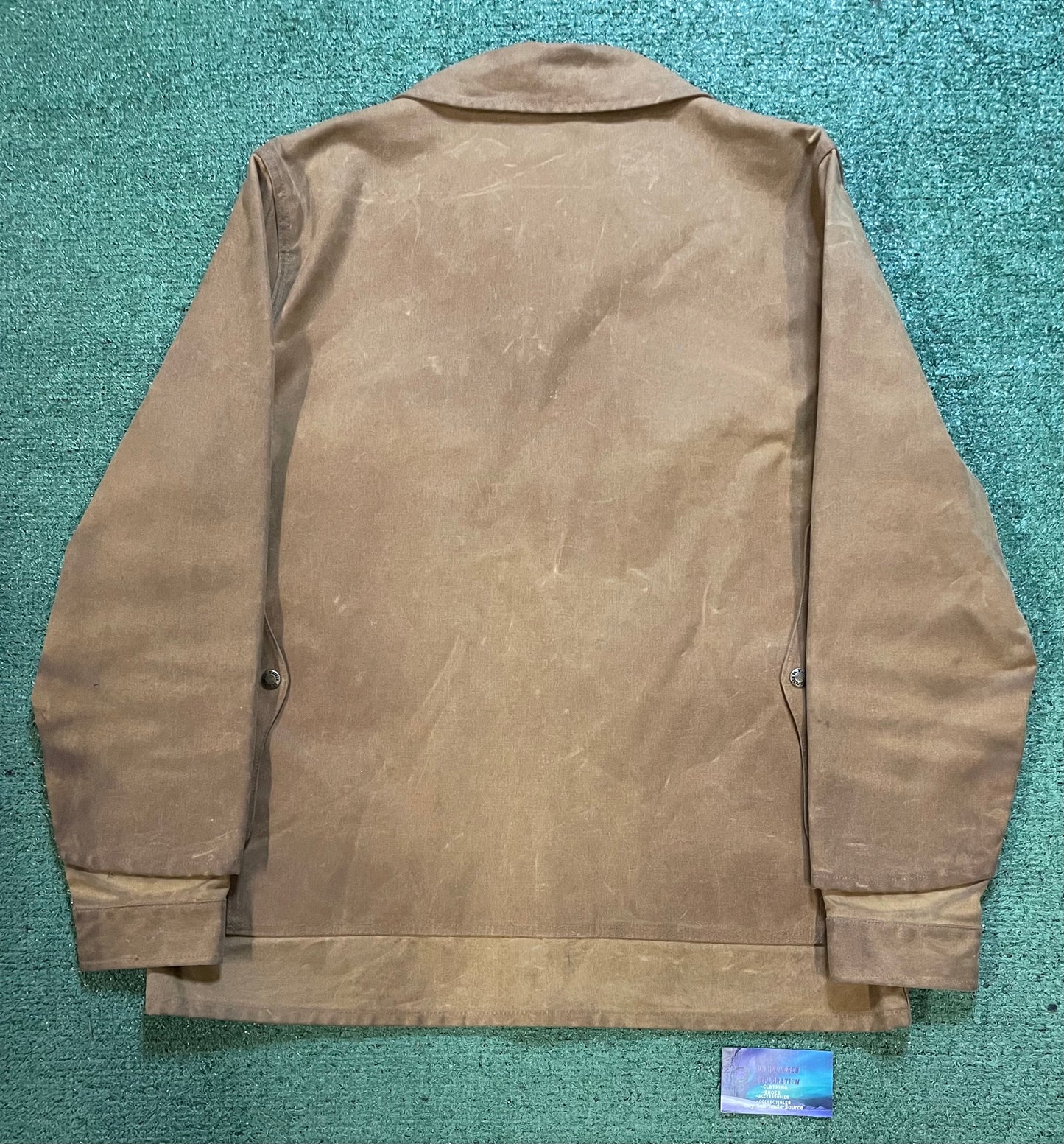 Vintage Filson tin cloth cruiser jacket