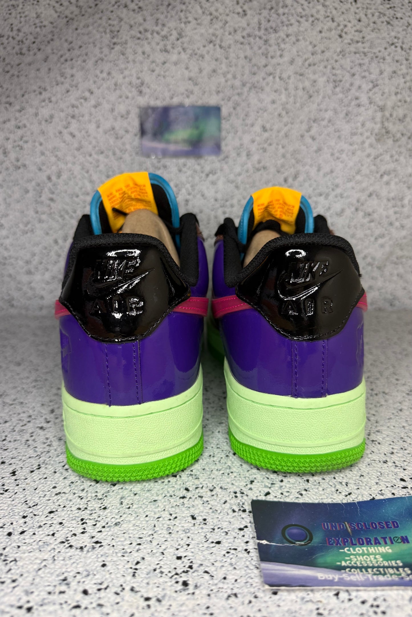 Nike Air Force 1 Undefeated Pink Prime 9.5 Men/11 Women “Preowned”