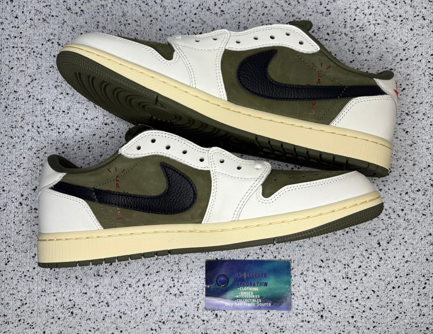 Jordan 1 Low Travis Scott Medium Olive