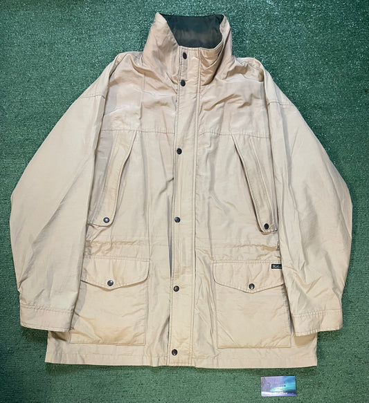 Vintage Woolrich field tan jacket
