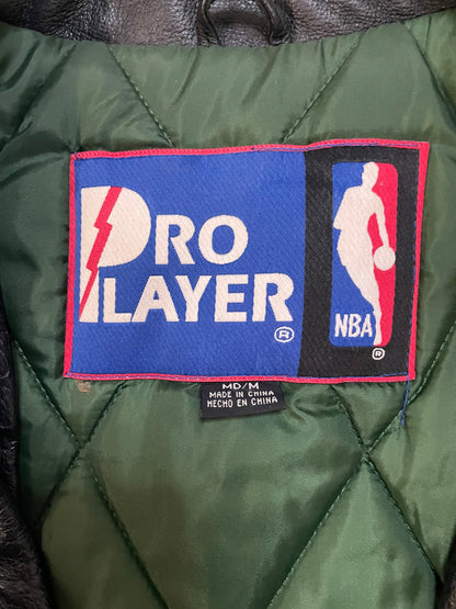 Vintage 1990s Seattle Sonics pro player Sonics jacket