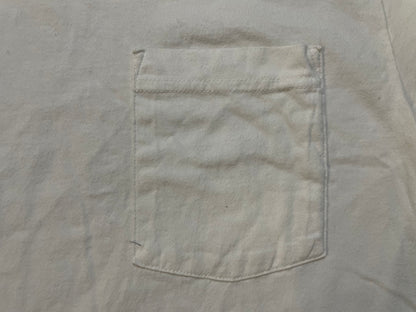 Chrome Hearts white and purple neck logo tee