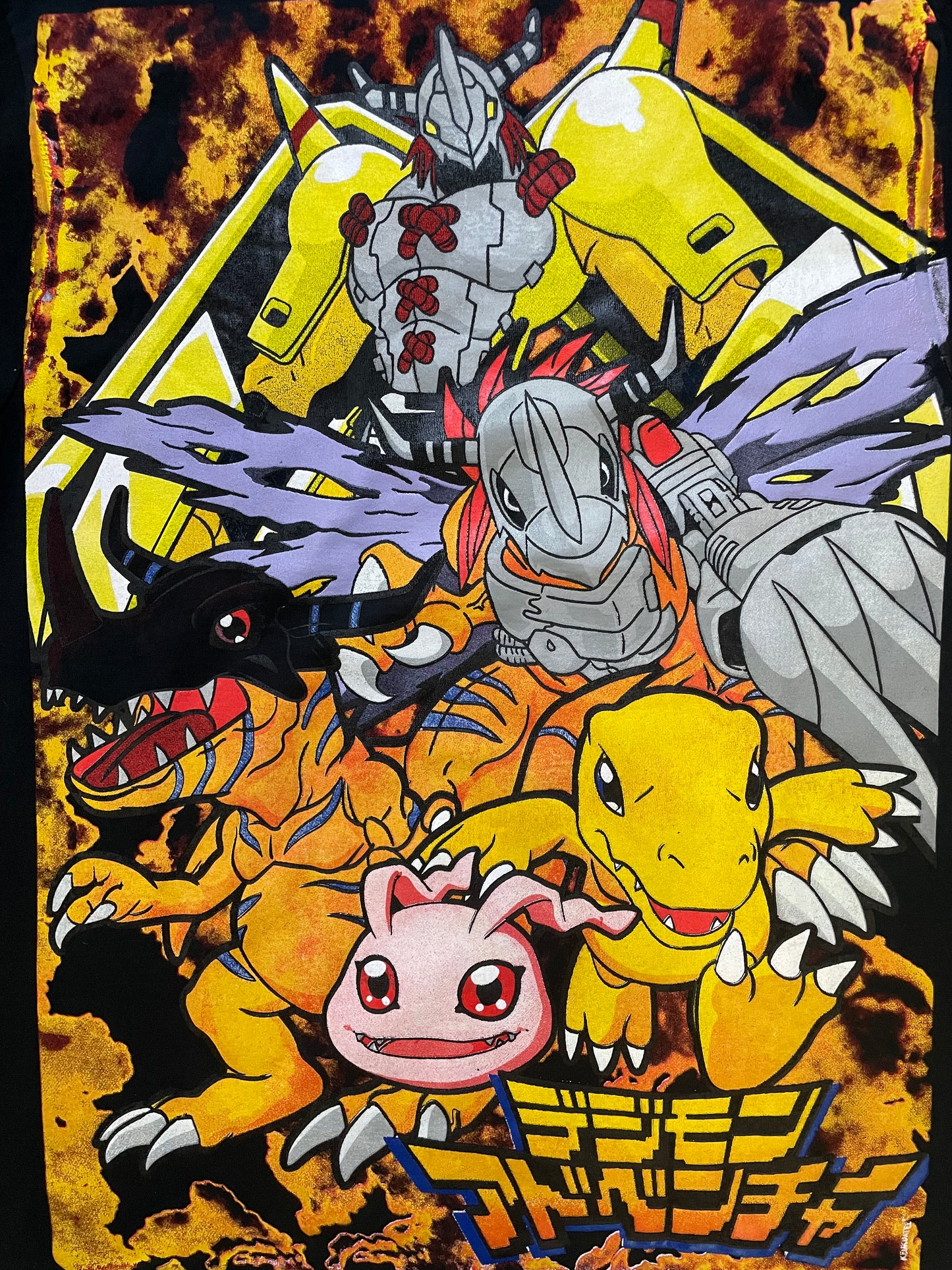 Taichi Yagami digimon evolution tee