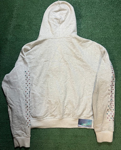 Azva studios crystal grey hoodie