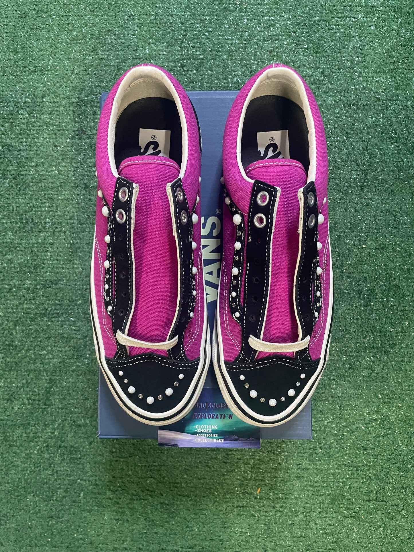 Vans old skool 36 Pearlized pack Fuchsia Red