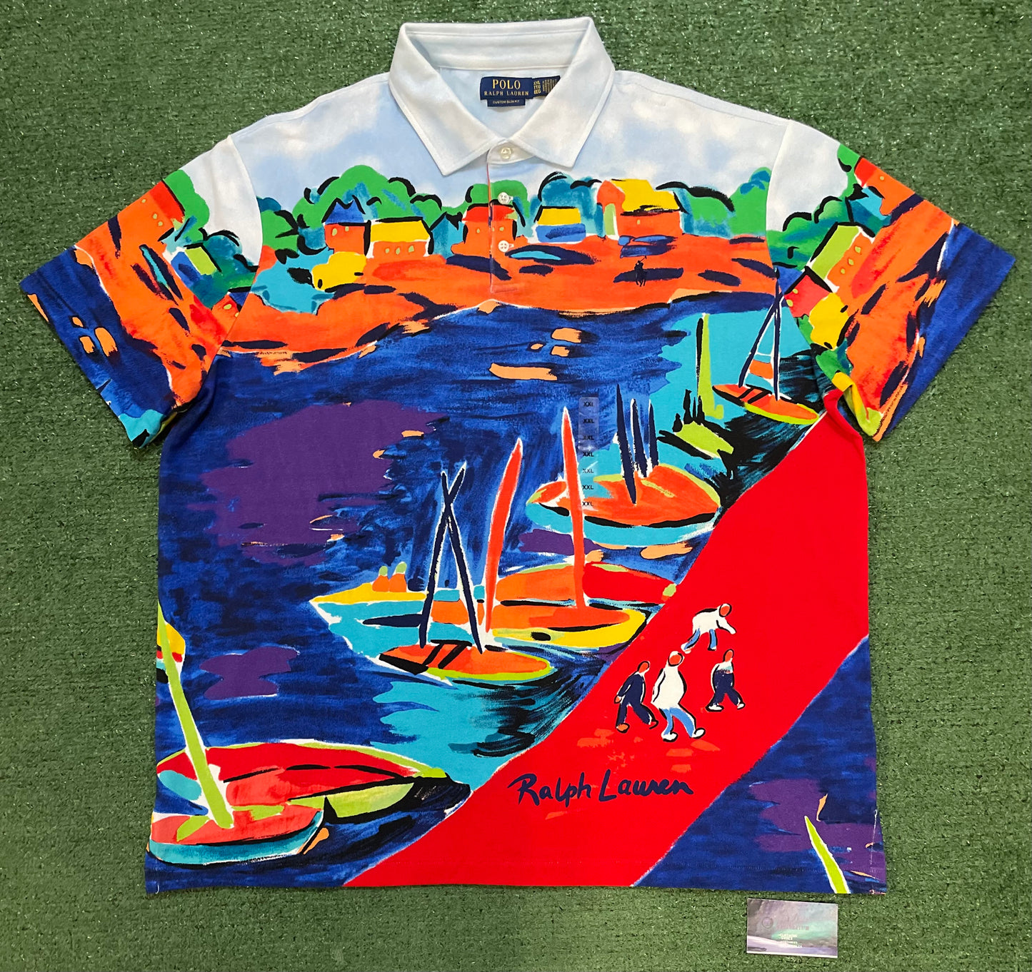 Polo Ralph Lauren vista sail print polo