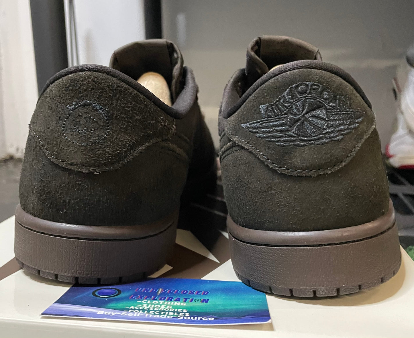 Air Jordan 1 Low X Travis Scott velvet size 11men/12.5women