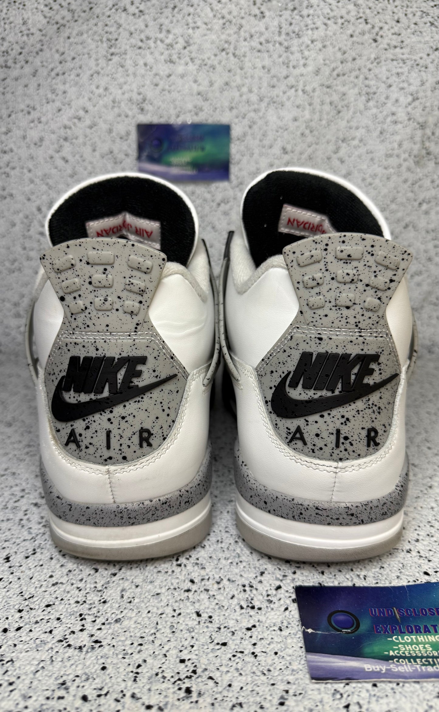 Jordan 4 White Cement 12 Men/13.5 Women “Preowned”