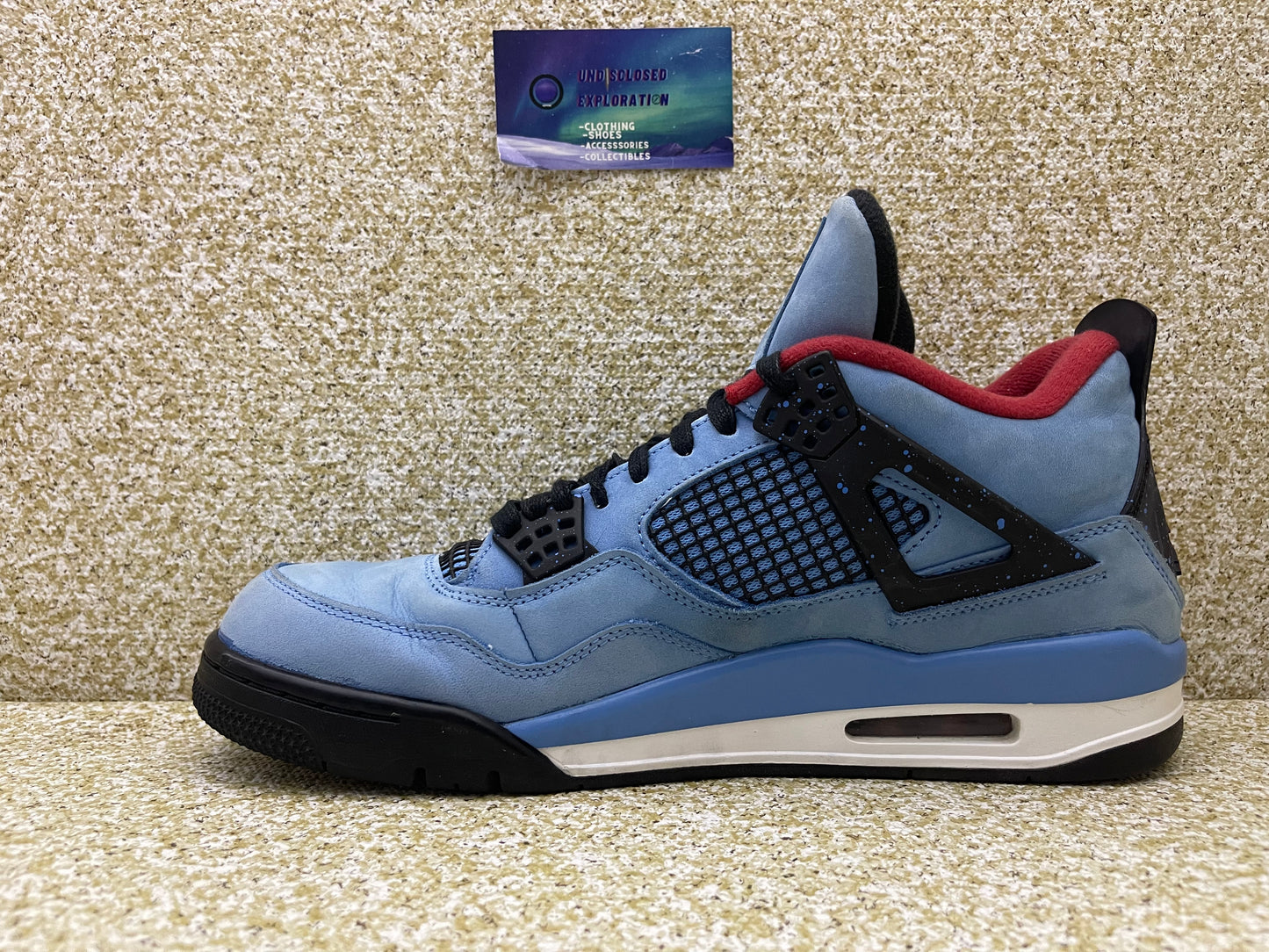 Jordan 4 Travis Scott Cactus Jack 11 Men/12.5 Women “Preowned”