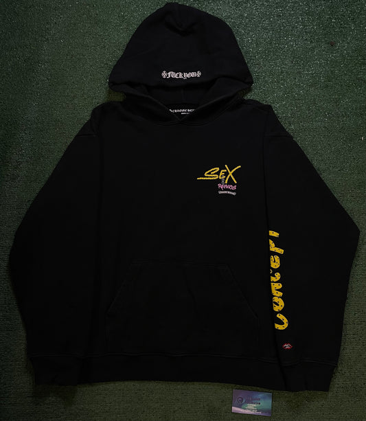 Chrome Hearts X Matty boy sex records black hoodie