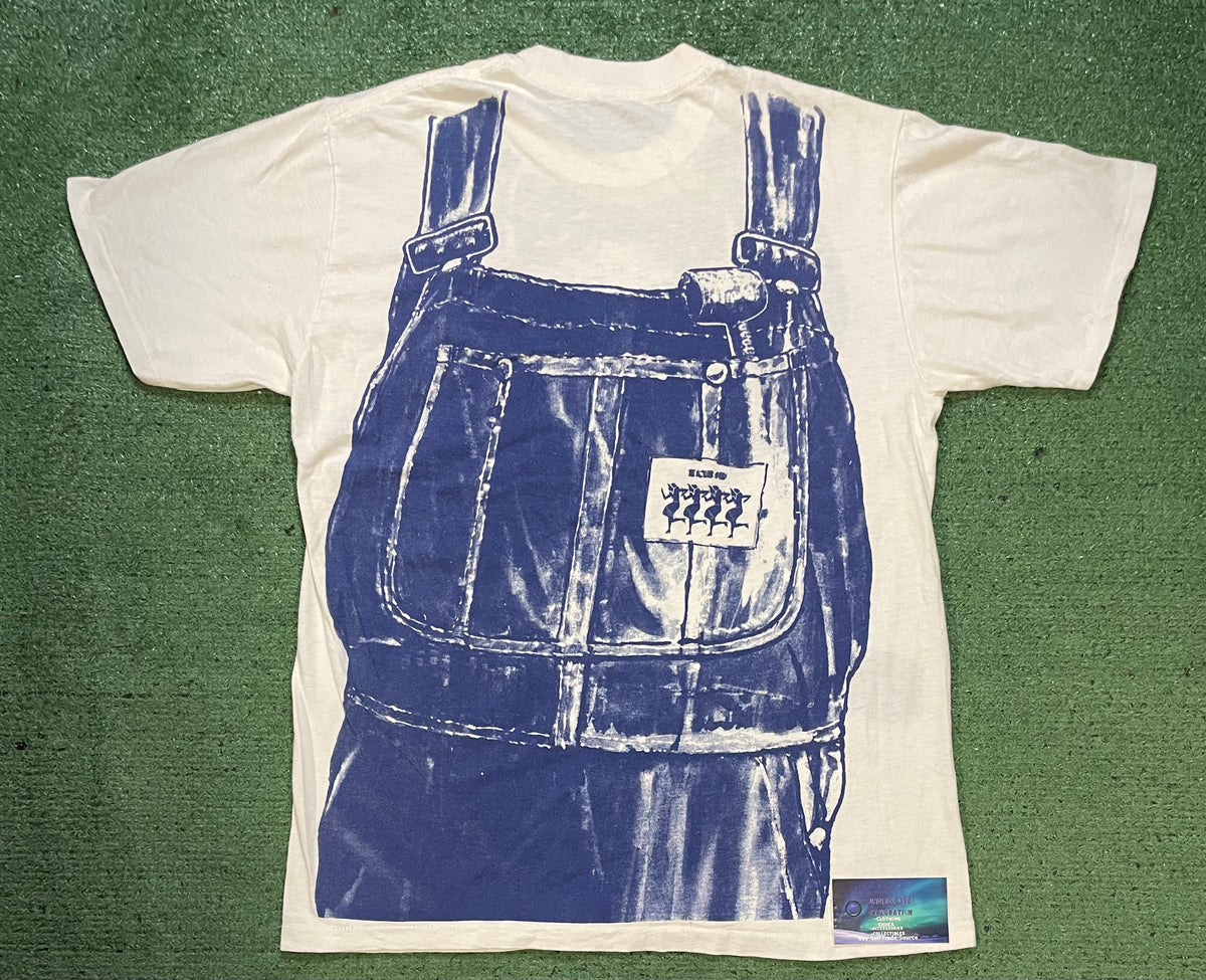 Vintage 1970s pointer sisters tuxedo & overall tee