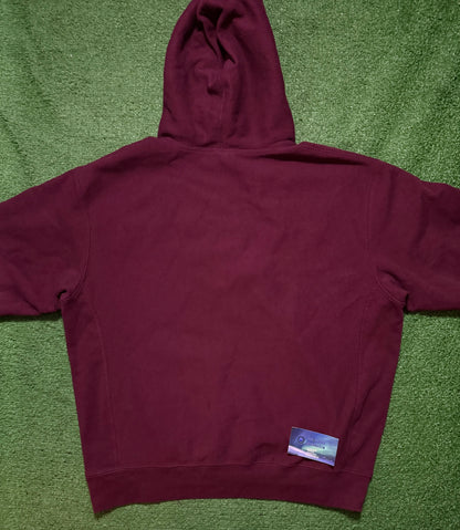 Supreme Motion Hoodie Burgundy