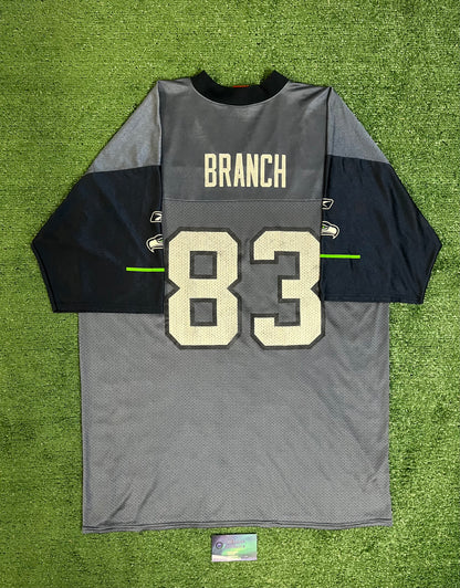 Vintage Deion Branch Seattle Seahawks Reebok jersey #83