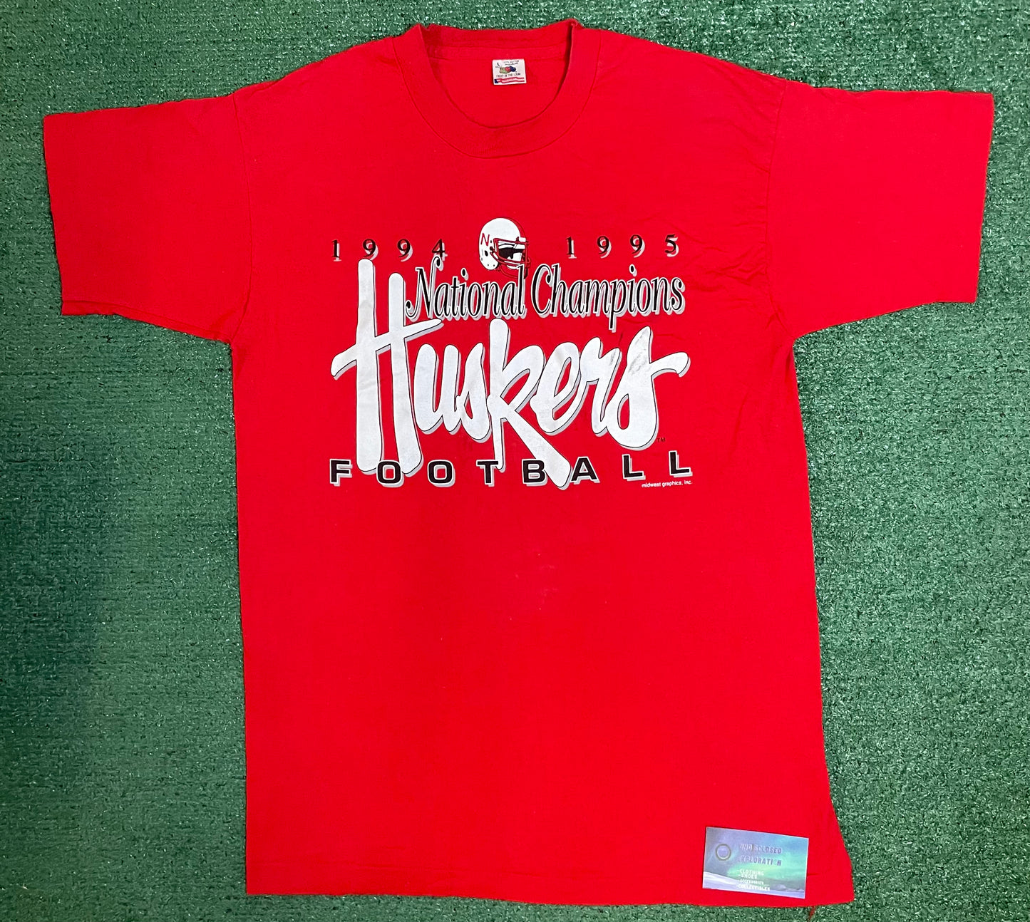 Vintage 1994 Nebraska huskers Football National champions tee