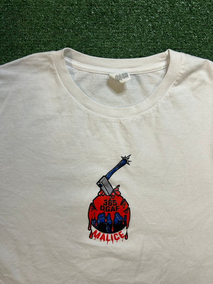 malice 365 white tee