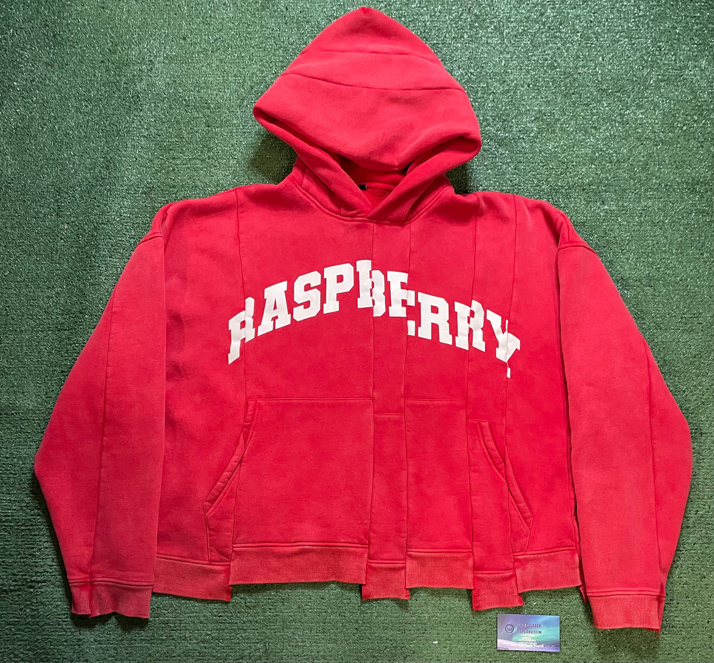 Gv Gallery Raspberry Hills spliced hoodie