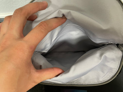 Marc Jacobs groove grey leather bag