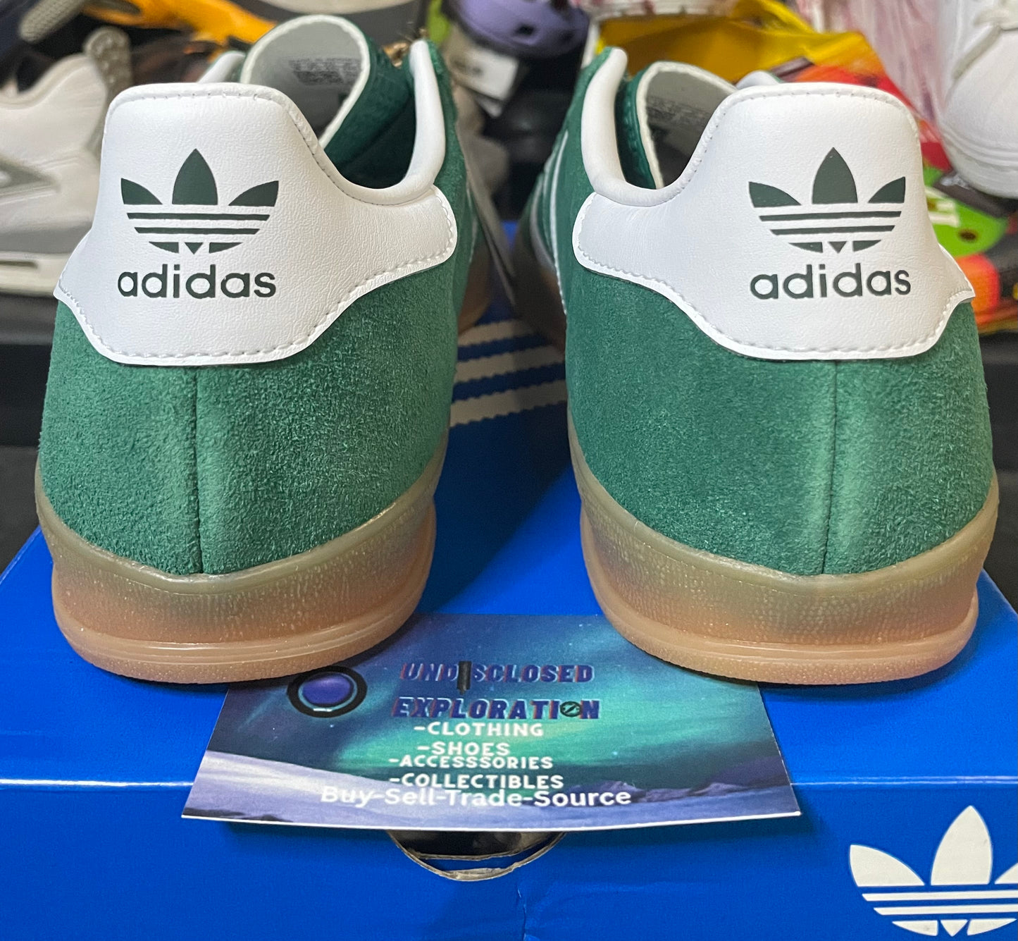 Adidas Gazelle Collegiate Green gum