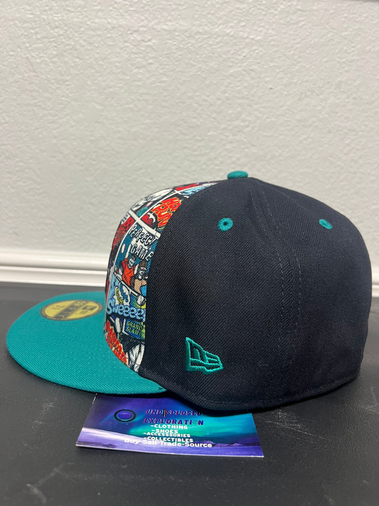 Seattle mariners comic fitted hat