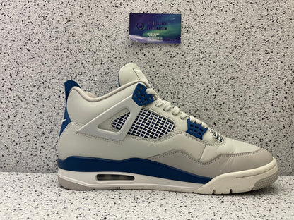 Jordan 4 Military Blue 10.5 Men/12 Women “Preowned”