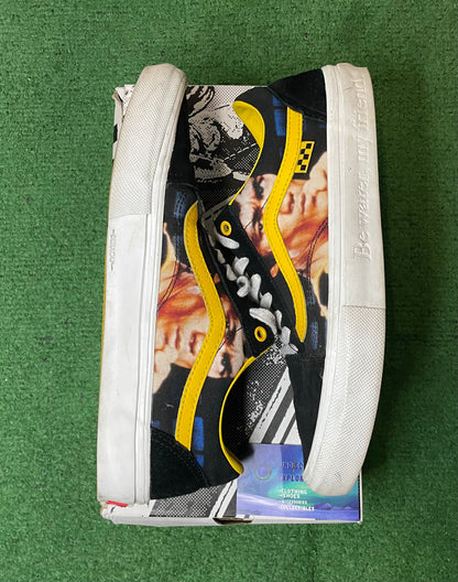 Vans x Bruce Lee old skool size 10.5men/12women