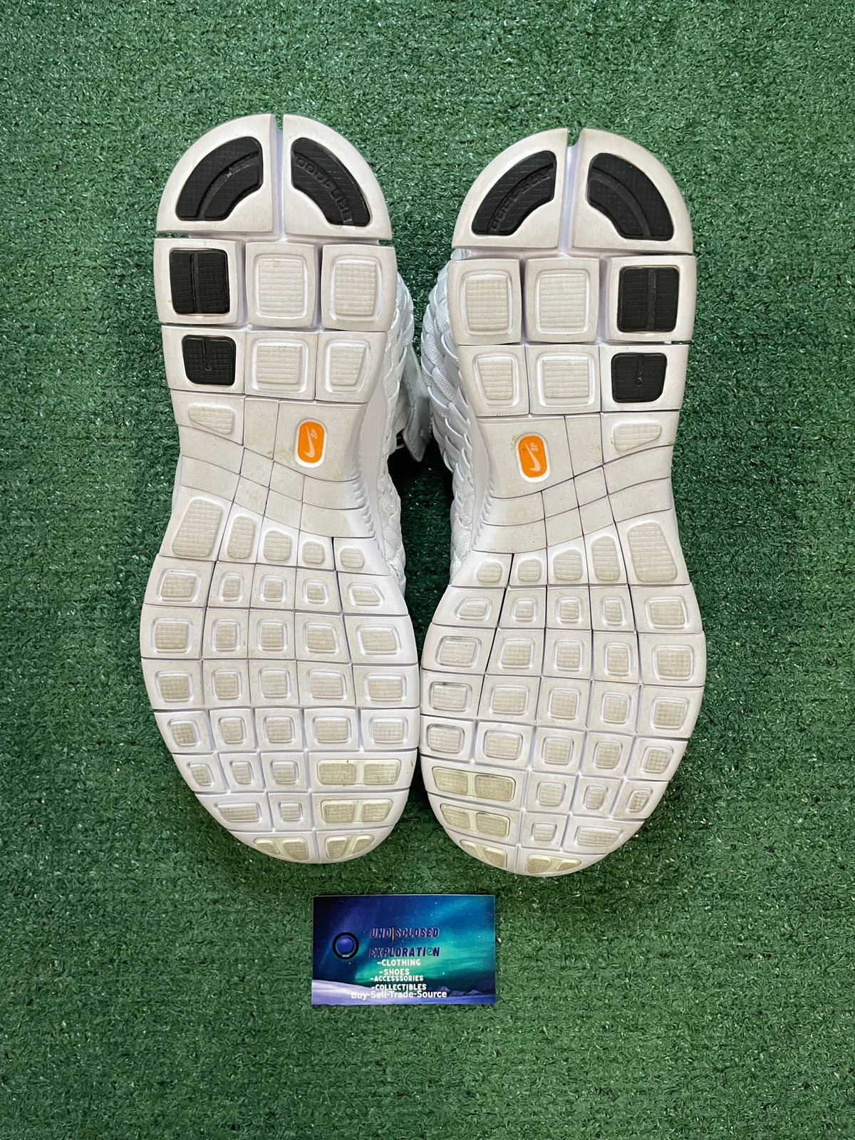 Nike Free Inneva woven triple white size 13men/14.5women