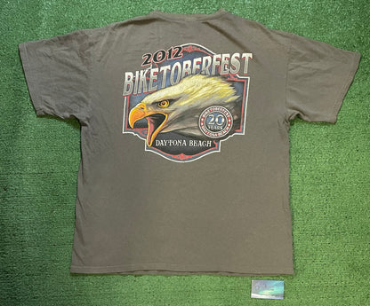 Biketoberfest daytona beach 2012  grey tee