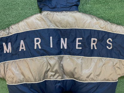 Vintage 1990s Seattle Mariners pro player Reversible jacket