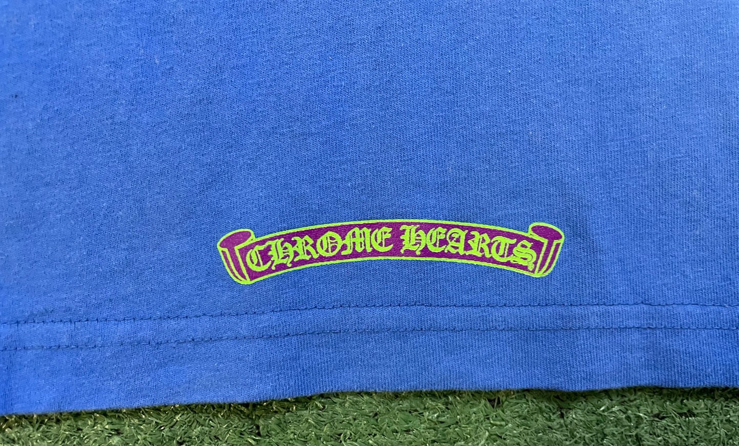 Chrome Hearts scroll logo tee
