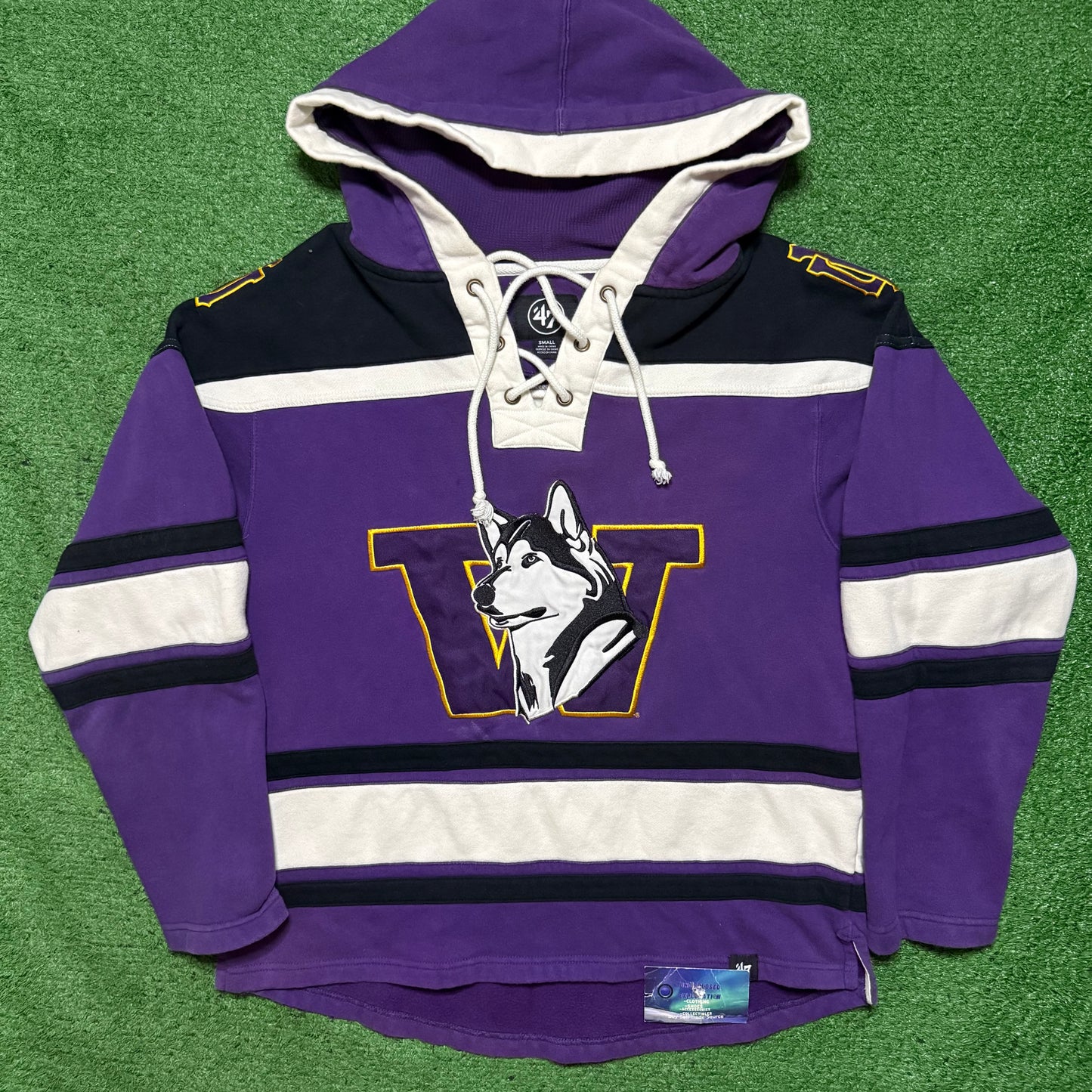Washington Huskies Hockey Laced Hoodie