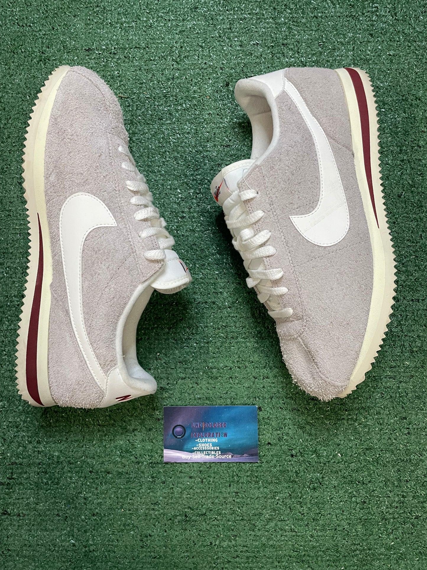 Nike Cortez grey sail suede size 10men/11.5women