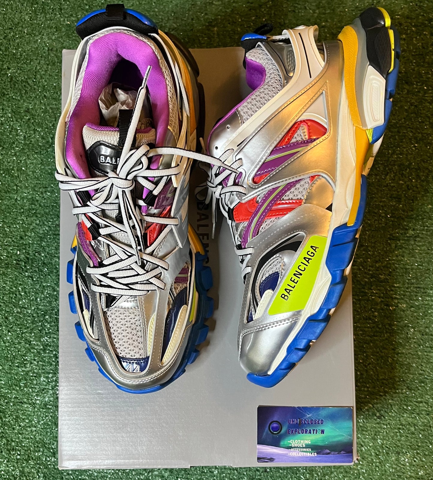 Balenciaga Track Metallic Multi Color size 11men/12.5women(EU44)