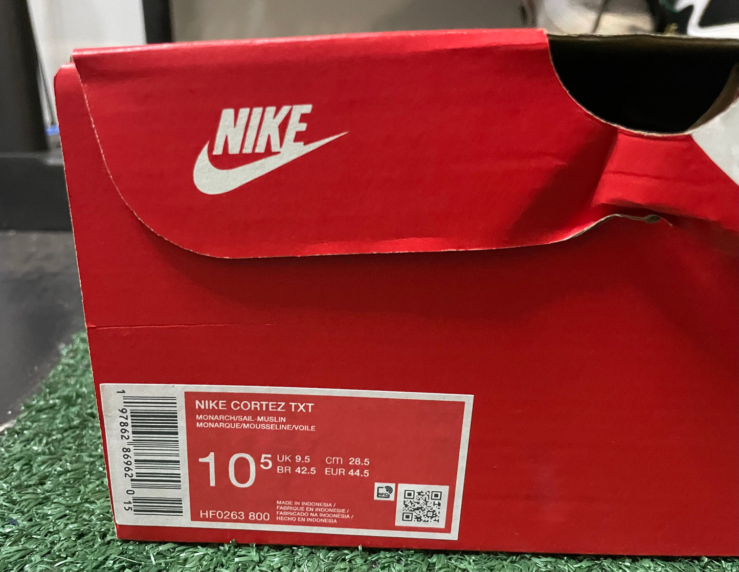 Nike Cortez TXT monarch muslin sail