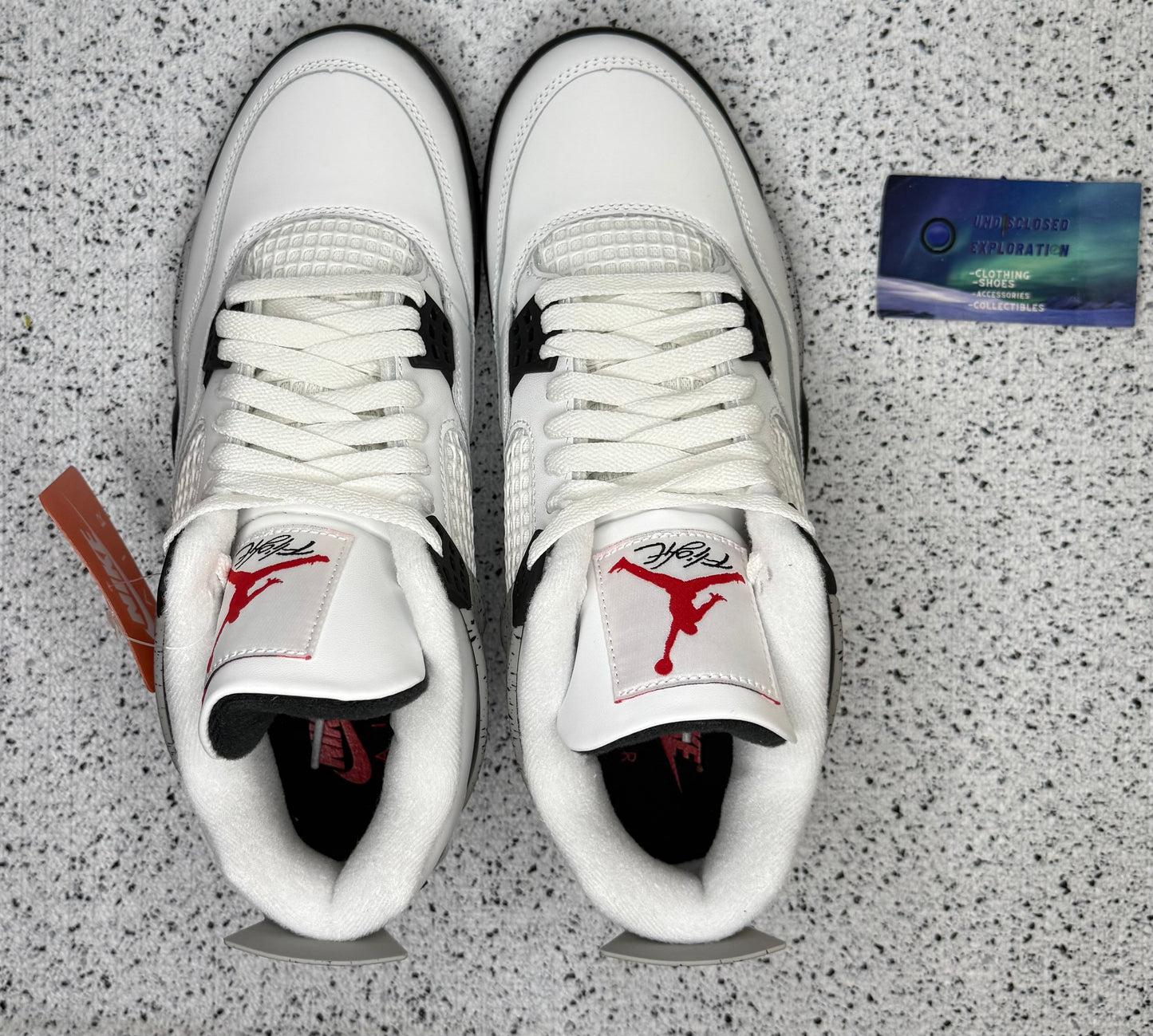 Jordan 4 White Cement