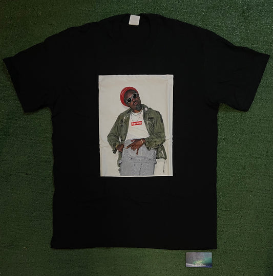 Supreme Andre 3000 black tee